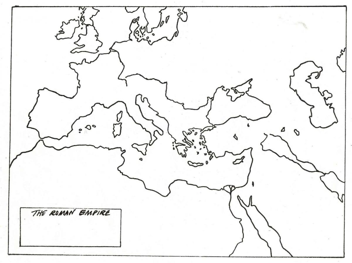 das Antike Rom Karte Arbeitsblatt Antworten